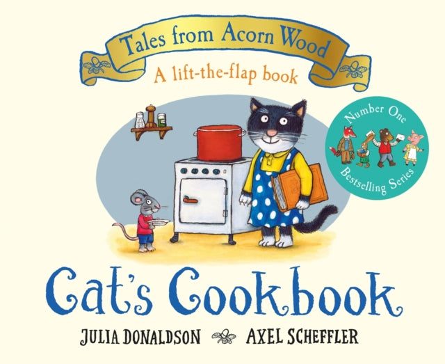 Cat's Cookbook, A Lift-the-flap Story 9781529034363 Julia Donaldson